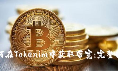 如何在Tokenim中获取带宽：完整指南
