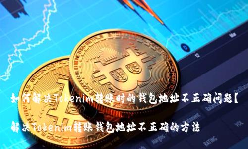 如何解决Tokenim转账时的钱包地址不正确问题？

解决Tokenim转账钱包地址不正确的方法