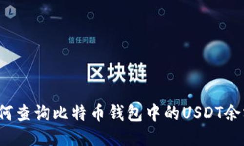 如何查询比特币钱包中的USDT余额？