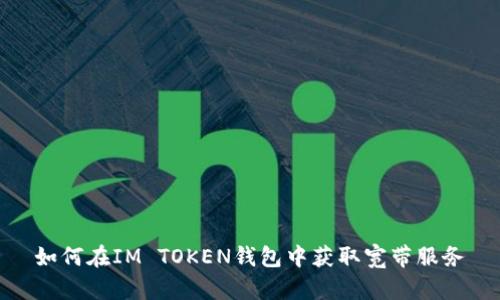 如何在IM TOKEN钱包中获取宽带服务