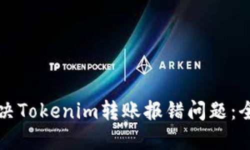 如何解决Tokenim转账报错问题：全面指南