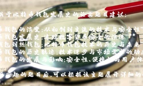 以下是一些关于比特币钱包发展史的论文题目建议：

1. **