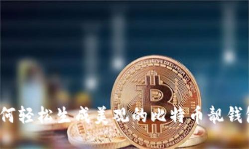 如何轻松生成美观的比特币靓钱包？